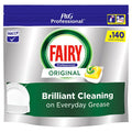 Fairy Professional Original Dishwasher Capsules - 140 Lemon Capsules