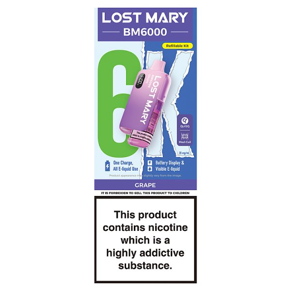 Lost Mary BM6000 - Blueberry