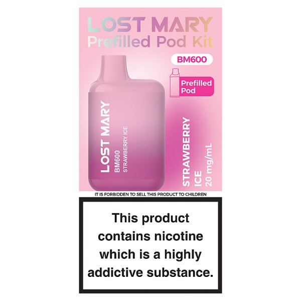 Lost Mary BM600 - Strawberry Ice