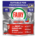 Fairy Platinum Plus All-in-One Dishwasher Capsules - 102 Capsules