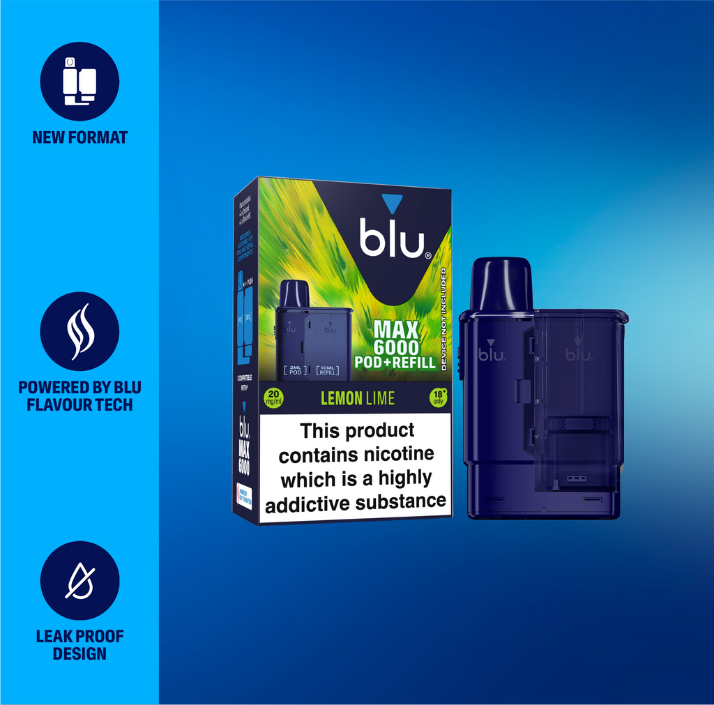 Blu MAX 6000 Pod + Refill Kit