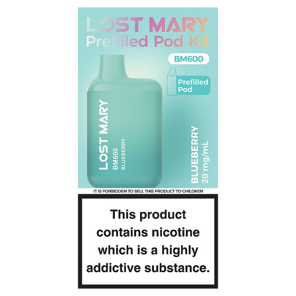 Lost Mary BM600 Prefilled Pod Kit Disposable Vape
