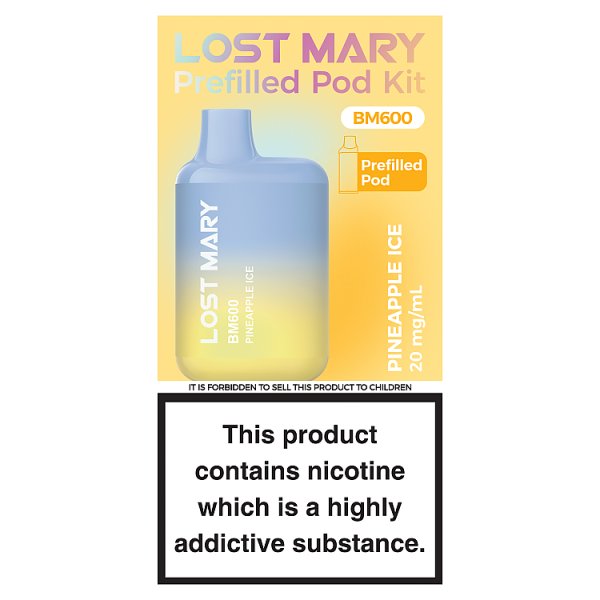 Lost Mary BM600 Prefilled Pod Kit Disposable Vape