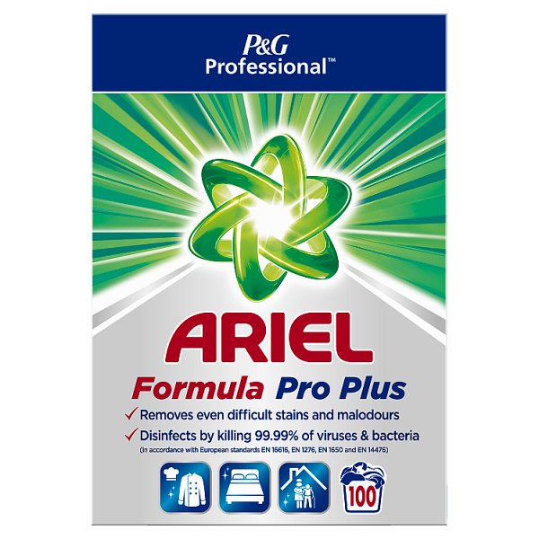 Ariel Professional Washing Powder Laundry Detergent Regular 100 Washes 6.5kg