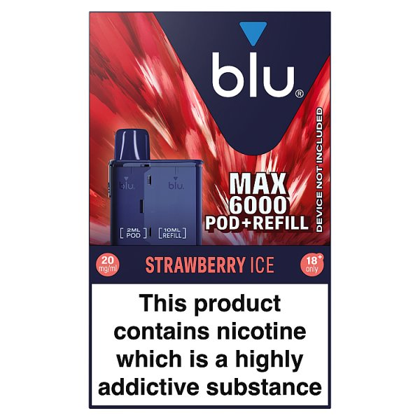 Blu MAX 6000 - Strawberry Ice