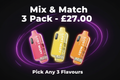 Lost Mary BM6000 Mix & Match 3 Pack - Pick Any 3 Flavours for £27